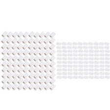 10pc Rj45 Connector Cat5e Cat6 UTP Unshielded 8 Pin Pass Through Modular