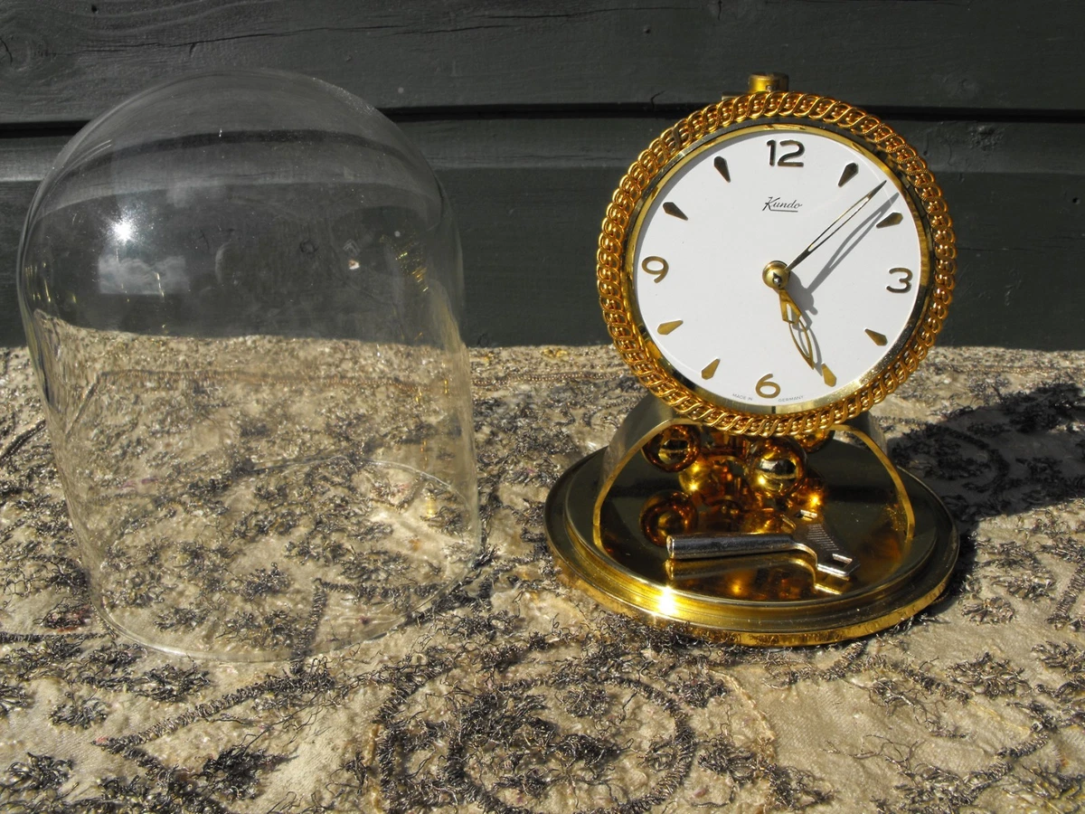 German Anniversary Clock In Collectible Shelf & Mantel Clocks
