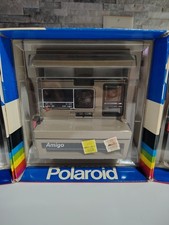 New In Box Polaroid 620 Amigo Instant Camera W/ 10 Free Flashes Vintage Rare