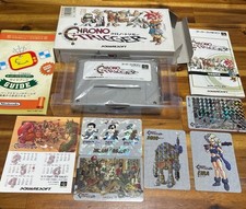 Chrono Trigger Super Famicom Software Pre-order Bonus Cards 5 cards included 