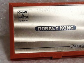 Nintendo Game & Watch Multi Screen Donkey Kong DK-52 Used Vintage