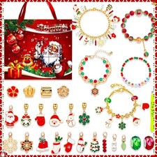 Christmas Advent Calendar Bracelet Blind Box Jewelry Gift Set