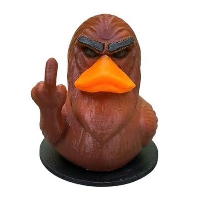 Bigfoot Duck Figurine - Gift for White Elephant or Halloween   Funny Duck Gift