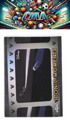 2025 Topps Chrome Disney #IM-13 WALL-E and EVE's Space Walk - Iconic Moments