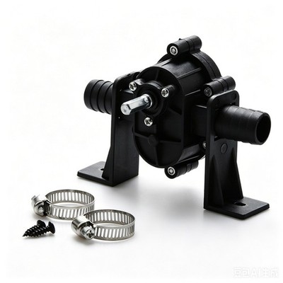 Hand Drill Pump Keine Batterie nötig, Kompakte Pumpe für Bohrer, 15mm Port Dicht