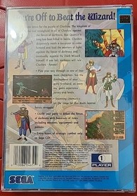 DARK WIZARD - SEGA CD , NEAR MINT CD!! 1994 w/ Manual & Registration Card