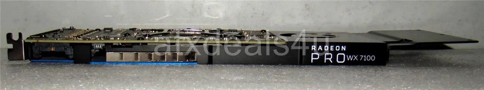 ATI AMD Radeon PRO WX7100 DisplayPort x4 8GB GDDR5 PCI-E 16x Graphics Video Card - Image 4 of 4