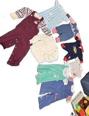 Lot XVintage Health-Tex + More BOY Jumpers Clothing 60s 70s Mix Sizes 12m 18m 3t