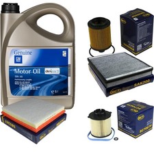 SCT Germany Inspektionspaket 5 L GM Motoröl dexos2 5W-30 für Opel Astra J