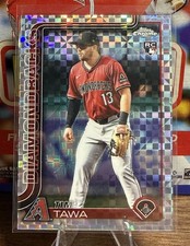 2025 Topps Chrome Update X-Fractor Tim Tawa Rookie #USC104 Diamondbacks