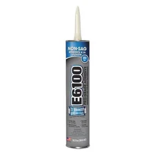 Eclectic Products 252041 Adhesive, E6100 Series, White, 10.2 Oz, Cartridge