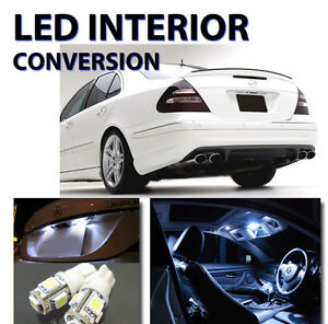 Details About 24 For Mercedes Benz E Class Interior Led White Lights Package W211 No Error
