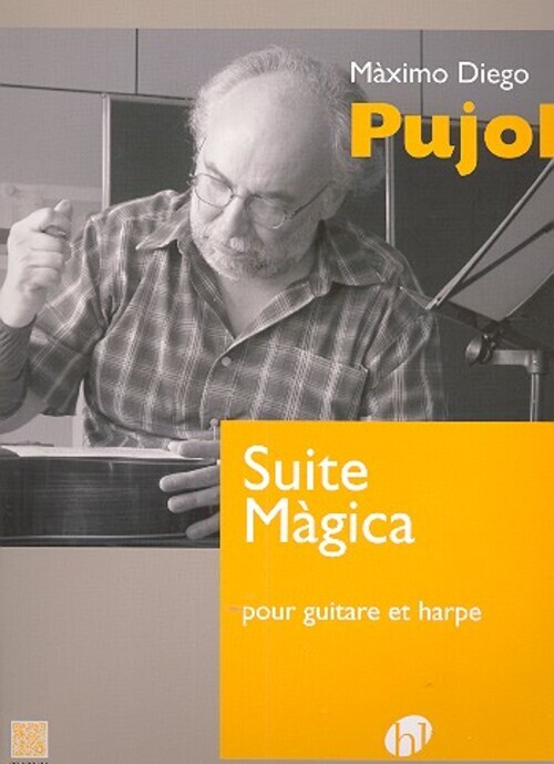 Maximo Diego Pujol Suite màgica pour guitare et harpe partition et
