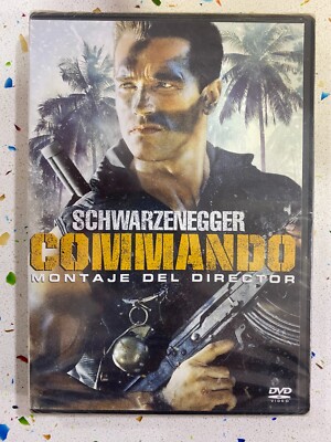 COMMANDO MONTAJE DEL DIRECTOR EDICION ESPECIAL DVD ARNOLD SCHWARZENEGGER ESP ING