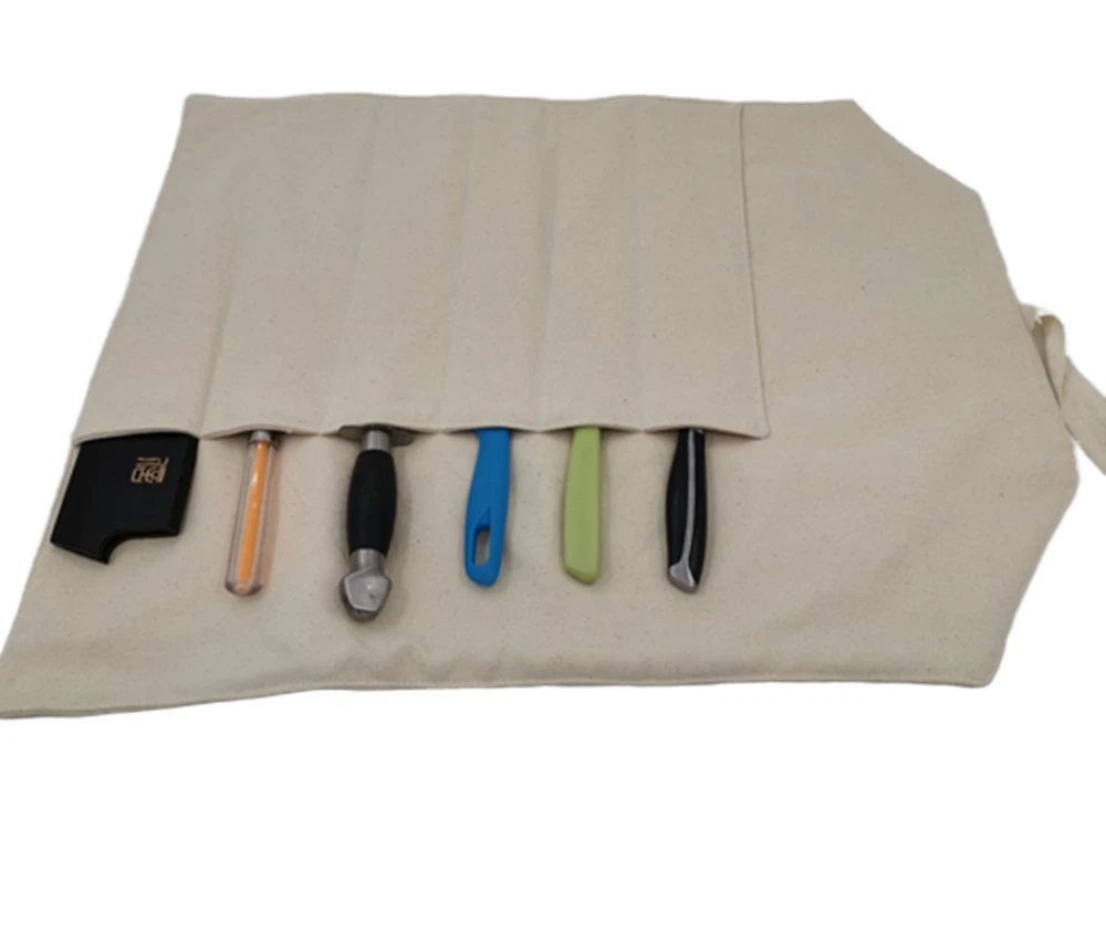 Japanese Chef's Knife Roll Bag Chef Knife Holder Carry Case Chef Wallet Pouch