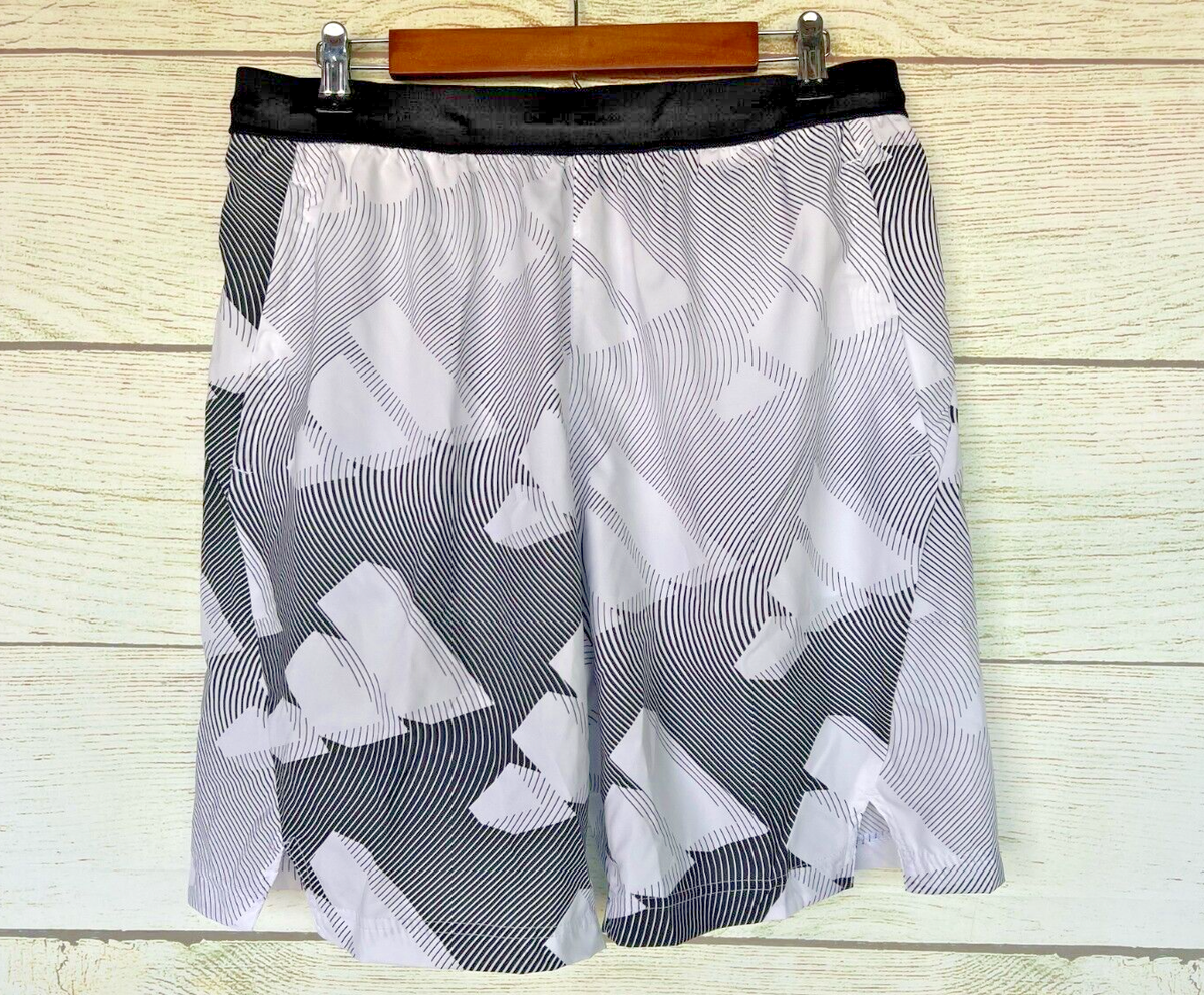 Adidas Athletic Shorts Mens Medium White & Black M AXIS WNN Adidas Athletic Shorts Mens Medium White & Black M AXIS WNN