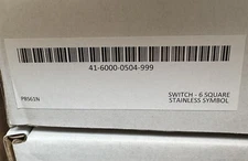 ASSA ABLOY 41-6000-0504-999, Handicap Door Access Switch, 6" Square *LOT OF 10*