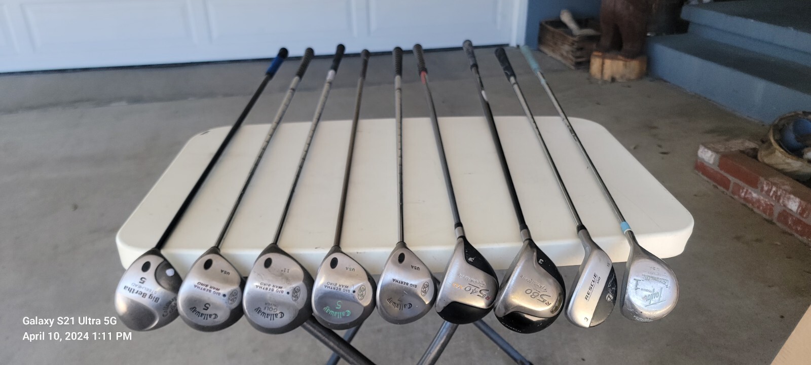 Lot of 9 TaylorMade & Callaway Fairway Woods eBay