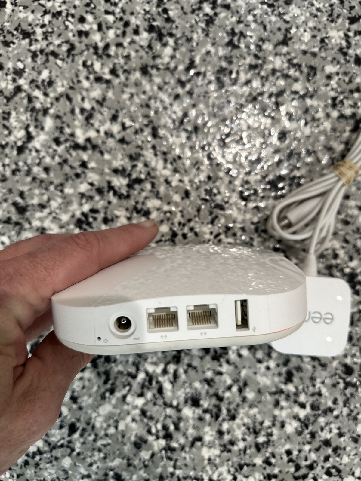 Amazon EERO WiFi Mesh System White A010001 with Power Cord Tested