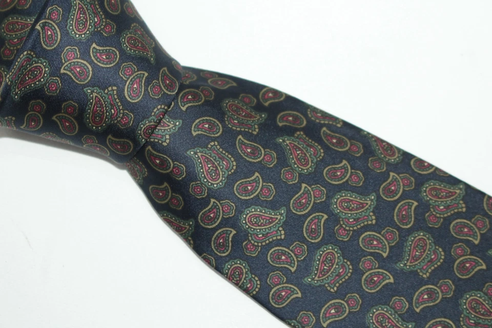 Corbata de seda BARTON MODA Made in Italy F73593 Foto 3 de 4