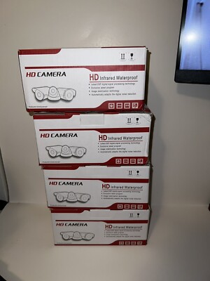HD Infrared WATERPROOF CAMERA (Lot of 4)