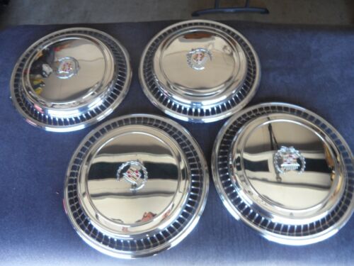 1976 - 1978 original Cadillac Eldorado hubcaps set (4) restored & polished - B - Picture 3 of 20