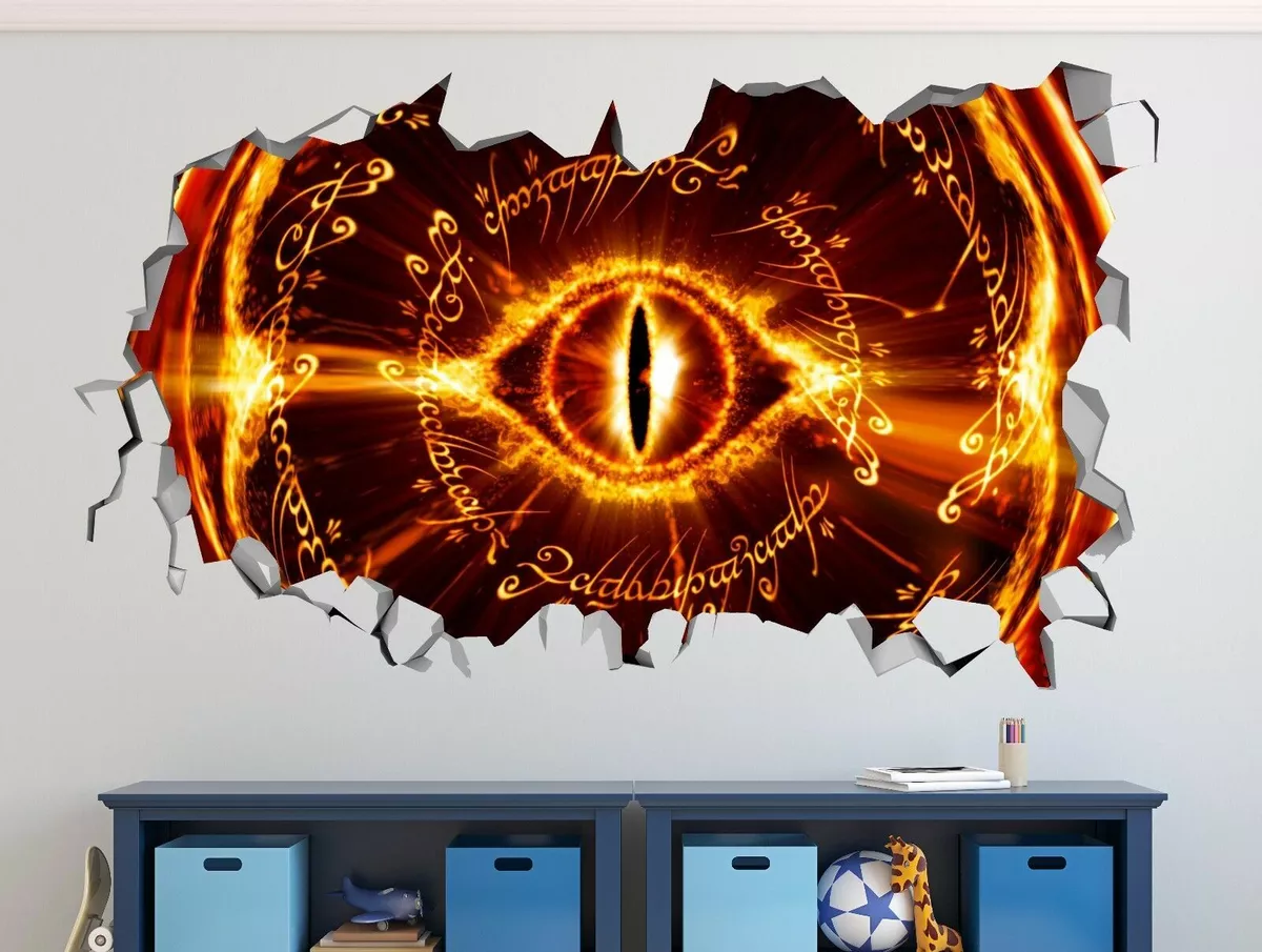 Eye of Sauron Square Icon Sticker