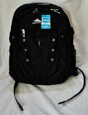 High Sierra- Tactic Backpack- Black- 55013-1041- NOS* w/ Tags