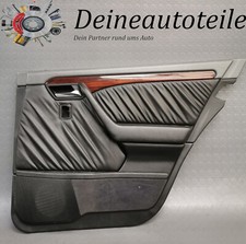 Mercedes-Benz 202 C-Klasse T&uuml;rverkleidung Leder Hinten Rechts Schwarz 2027308270