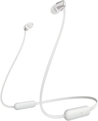 SONY WI-C310 Bluetooth Wireless Stereo In-Ear Headphones White from Japan