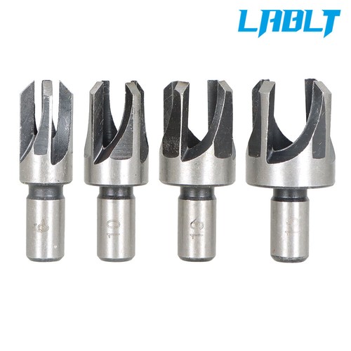 LABLT Kohlenstoffstahl Bohrer Bit Set Holzstecker Dübelmaschine Lochschneider 8 Stck. - Bild 4 von 8