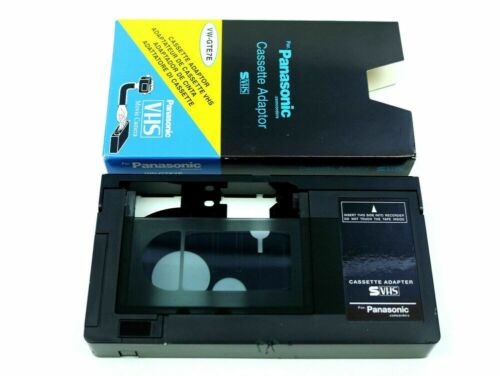VHS to VHS-C VHSC VHS C Tape Converter Adaptor Play Compact Cassette VCR Player - Picture 1 of 2