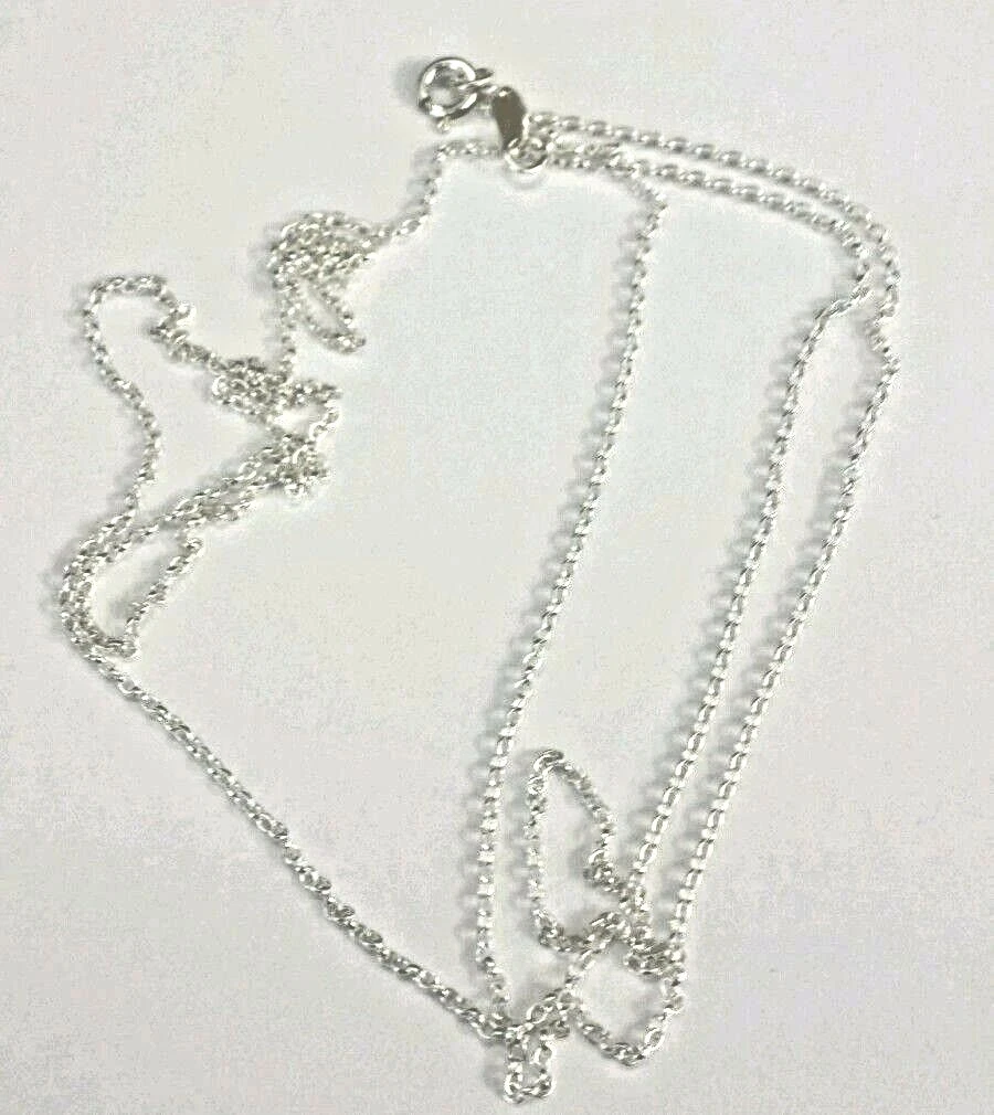 Sterling Silver Chain 28 inches Long. eBay