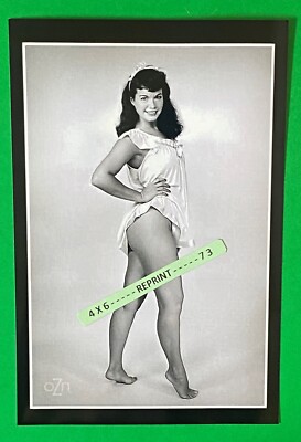 Found 4X6 PHOTO of Sexy Beautiful BETTIE PAGE Hollywood Model