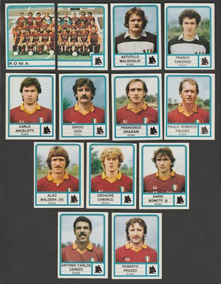 FIGURINE FOOTBALLERS ALBUM PANINI 1983-84 ROME choose from menu NEVER ATTACHED