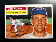 1956 Topps Cincinnati Redlegs Joe Nuxhall #218