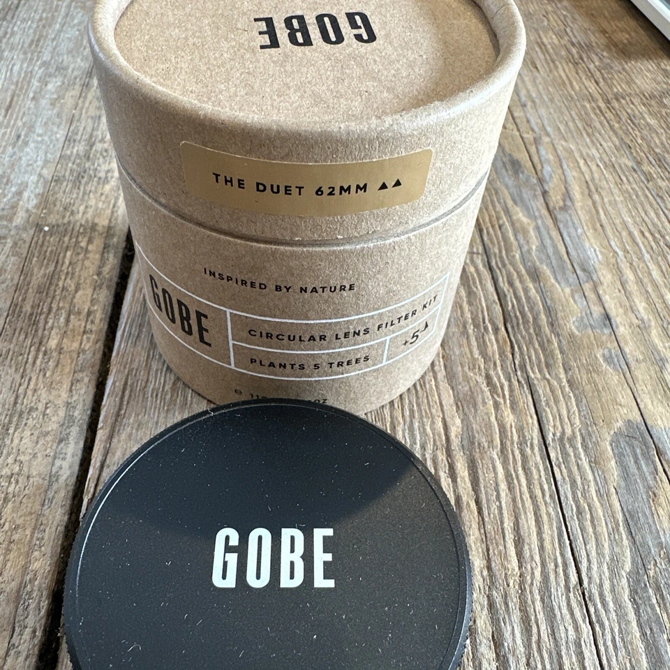 Gobe THE DUET 62mm UV CIRCULAR LENS FILTER KIT (2 PEAK) *New* - Image 2 of 4
