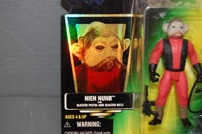 Hasbro Star Wars Nien Nunb – Action Figure POTF2, Edizione Canadian Slot