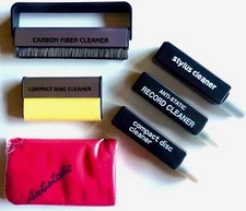 Complete Turntable Vinyl Record and Compact Disc Cleaning Kit!