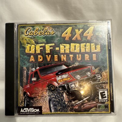 Cabelas 4x4 Off-Road Adventures Activision Windows 95/98/ME