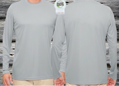 Microfiber Long Sleeve Fishing Shirt Performance Dry Fit Shirt UPF/SPF 50 