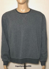 Eddie Bauer Men's Heavyweight Sweatshirt Long Sleeve Gray XXL