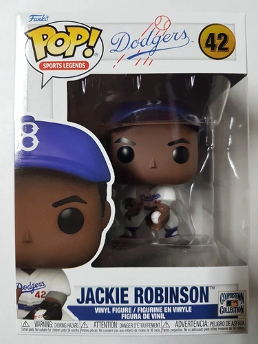 Funko Pop MLB #42 Jackie Robinson Figure Brand New
