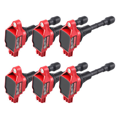 Set of 6 Ignition Coil Pack for Nissan 350Z Altima Maxima G35 JX35