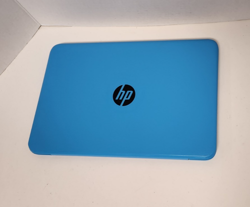 Blue HP Stream Laptop PC Model 14-ax010 wm *** Not Tested ***