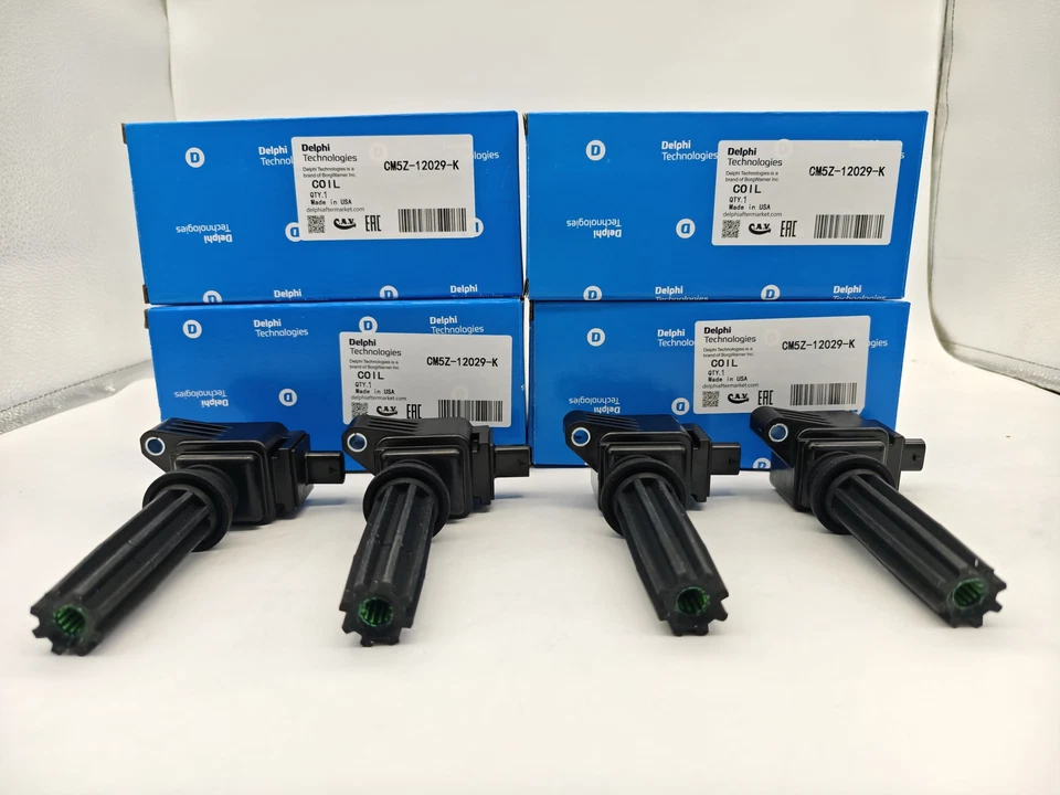 4 Delphi Ignition Coils DG562 For Ford Fusion Focus Edge Taurus Explorer Lincoln Foto 2 de 4