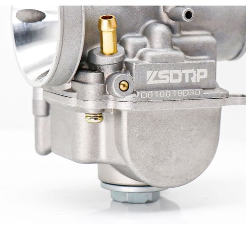 21mm Carburetor Carb for 2 Stroke Motorcycle Racing Scooter Dirt Bike UTV ATV - Picture 5 of 8
