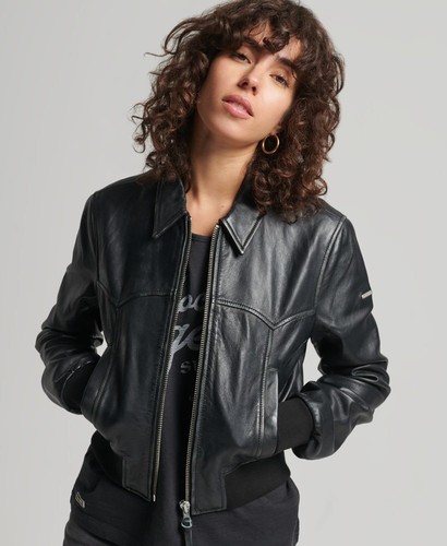SUPERDRY WOMAN LEATHER INDIE CLUB 