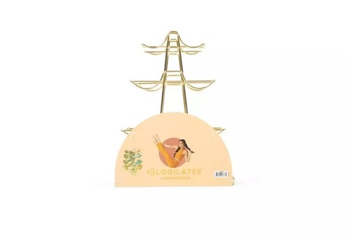 Blogilates 4 Tier Weight Rack - Gold