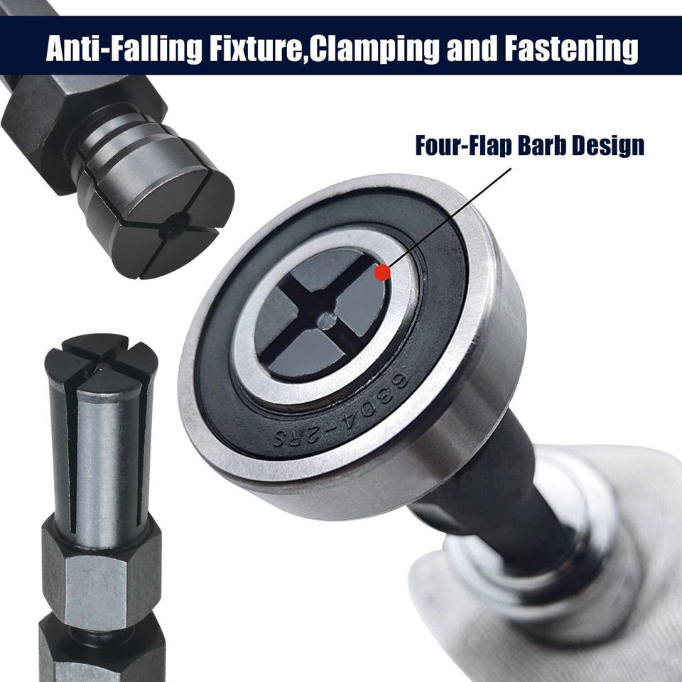 12pcs Blind Hole Collet Bearing Puller Set,Internal Bearing Extractor